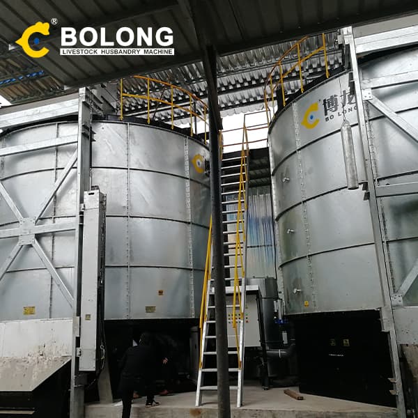 quite-running horse poo fermenter equipment